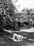 Helmut Newton, In Robert's Garden, Beverly Hills