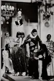 Helmut Newton, Marc Bohan for Dior, Vogue, Paris, 1977, Gelatin silver print on ferrotyped paper, printed 1981