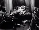 Helmut Newton, Self Portrait with Reclining Woman, Valentino Place, Hollywood, 1986, Gelatin silver print