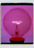 Amanda Means, Light Bulb (#14405), 2007, Unique colour Polaroid print, mounted