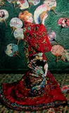 Vik Muniz, La Japoniase, after Claude Monet from Pictures of Pigment, 2006, Chromogenic print, mounted