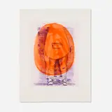 Martin Kippenberger, die Eierfrau, 1996, aquatint and etching in colors