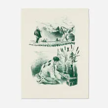 Neo Rauch, Heimkehr (from the book Rauch), 1970, lithograph