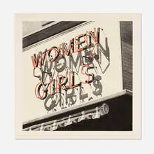 Robert Cottingham, Women-Girls, 1978, lithograph in colors