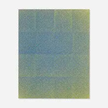 Tauba Auerbach, Untitled (Fold), 2009, screenprint on paper