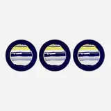Roy Lichtenstein, Künstler-Platzteller (service plate), set of three