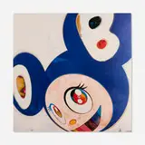 And then, and then and then and then and then / Original Blue by Takashi Murakami, 2008, offset lithograph in colors, sold Sep 2025