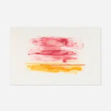 Gretchen Albrecht, Pink Clouds, 2016, photogravure etching