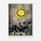 Adolph Gottlieb, Untitled (for the Benefit of Phoenix House ), 1972, etching and aquatint in colors