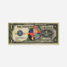 Gabriel Orozco, Oroxxo Dollar, 2017, offset lithograph in colors