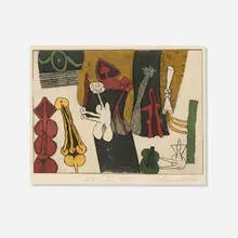 Leonard Edmondson, Untitled, 1999, etching and aquatint in colors
