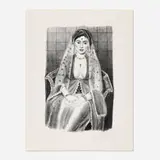 La Persane by Henri Matisse, 1929, lithograph, sold Sep 2025