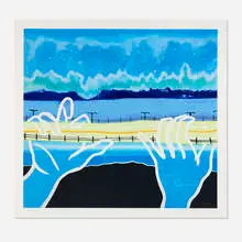 Hiejin Yoo, A Highway Singer-Song Writer, 2021, inkjet on Arches