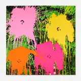 Thierry Guetta, Flowarh$, 2021, screenprint in colors