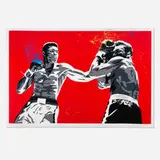 Thierry Guetta, Muhammad Ali, 2009, screenprint in colors with acrylic hand-additions