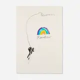 Jim Dine, Scissors and Rainbow, 1969, lithograph in colors
