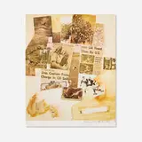 Robert Rauschenberg, Untitled (Ship Captain Faces Charge in Oil Spill) (from Peace Portfolio I)