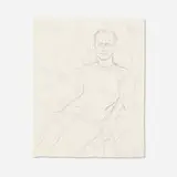 Elizabeth Peyton, Matthew, 2008, intaglio etching on Somerset Velvet White