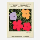 Andy Warhol, Flowers (from the Master American Contemporaries II portfolio), 1994, screenprint in colors