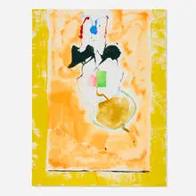Helen Frankenthaler, Solar Imp, 2001, screenprint in colors