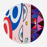 We Are the Jocular Clan by Takashi Murakami, 2018, offset lithograph in colors, sold Sep 2025