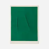 Lucio Fontana, Concetto Spaziale (from the San Lazzaro et ses amis portfolio), 1959, pochoir in color