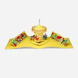 Keith Haring, Luna Luna Karussell: A Poetic Extravaganza!, 1986, offset lithograph in colors on pop-up cardstock construction