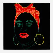 Andy Warhol, Mammy (from the Myths series), 1981, screenprint in colors with diamond dust on Lenox Museum Board