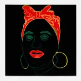 Andy Warhol, Mammy (from the Myths series), 1981, screenprint in colors with diamond dust on Lenox Museum Board