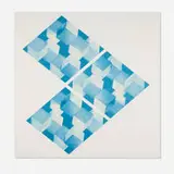 Mel Bochner, Untitled, lithograph in colors
