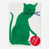 David Shrigley, The World, 2019, screenprint in colors on Rives