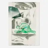 Robert Rauschenberg, Gulf, 1969, lithograph in colors