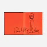 Kaws X Eric Elms, Signed Paul McCarthy monograph with drawing