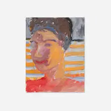 Untitled by Richard Diebenkorn, c. 1957-1963, gouache on paper, sold Mar 2026