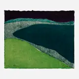 Richard Kemble, Morgen, 1975, woodcut in colors