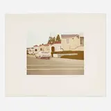 Robert Bechtle, '64 Chrysler, 1971, lithograph in colors