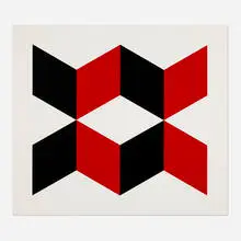 Nassos Daphnis, SS-20-78, 1978, screenprint in colors