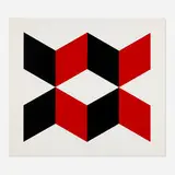 Nassos Daphnis, SS-20-78, 1978, screenprint in colors