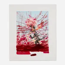 Boogie Man by Barnaby Furnas, 2006, etching and aquatint in colors with monoprint, sold Mar 2026