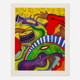 Tico Torres, All That Jazz, 1997, lithograph in colors