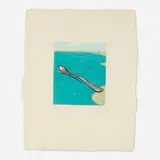 Claes Oldenburg, Spoon Pier (from the Landfall Press Etching portfolio), 1975, soft-ground etching and aquatint in colors on Twinrocker Mill handmade