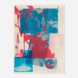 Robert Rauschenberg, Quarry, Local One, 1968, offset lithograph in colors