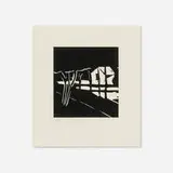Alex Katz, Untitled (House), 2001, linocut on Somerset