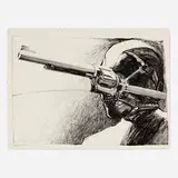 Nancy Grossman, The Road to Life, 1975, lithograph