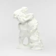 Sandro Chia, Pygmalion, 1989, bisque porcelain