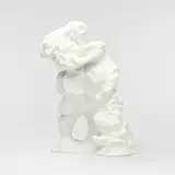 Sandro Chia, Pygmalion, 1989, bisque porcelain