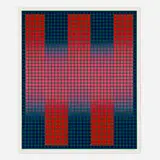 Julian Stanczak, Trespass, 1979, screenprint in colors