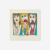 James Rizzi, Lollypop Kids, 1989, 3D screenprint in colors