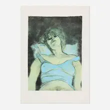 Ronald B. Kitaj, Mary Ann, 1980, lithograph in colors