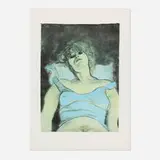 Ronald B. Kitaj, Mary Ann, 1980, lithograph in colors